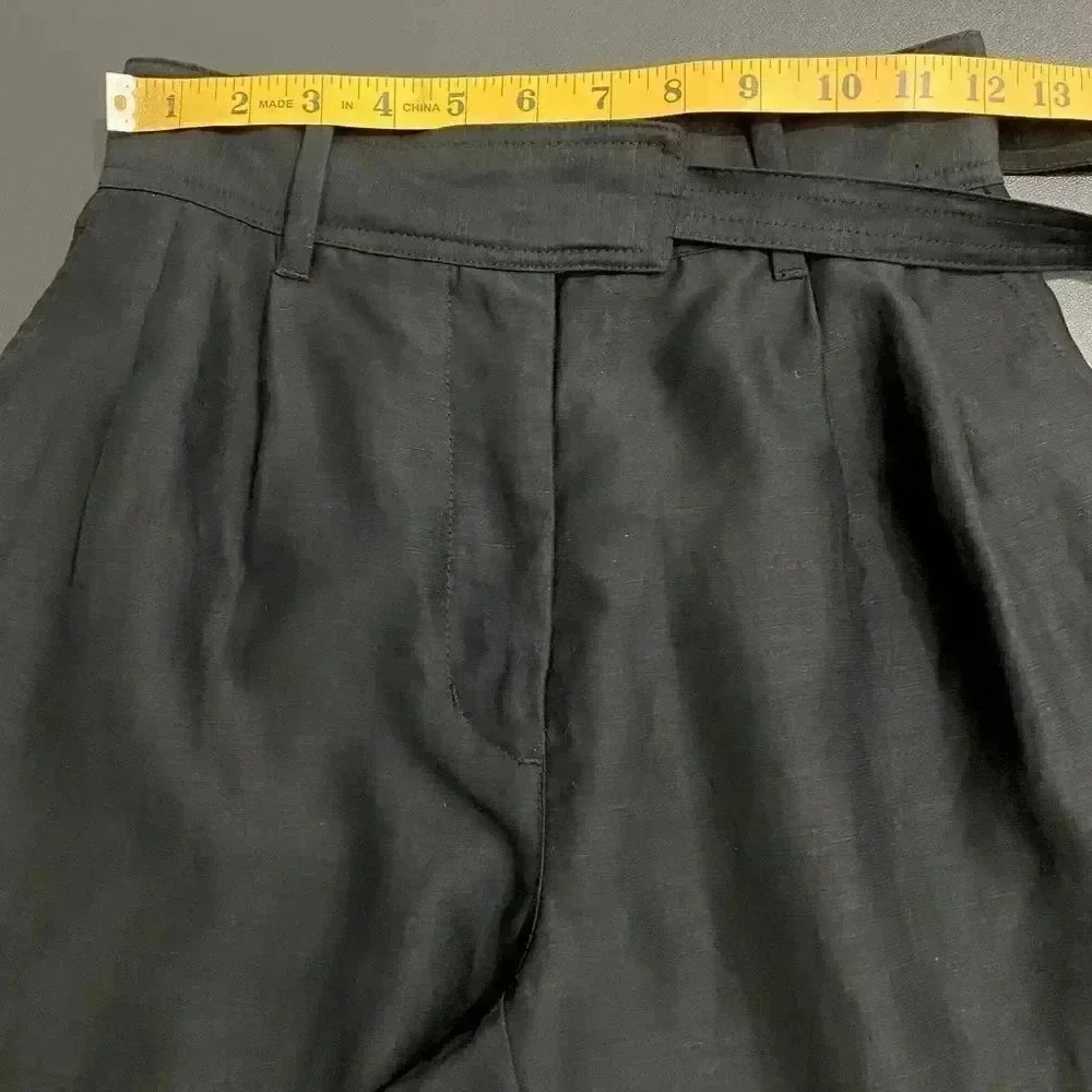 Aritzia Wilfred Straight Cargo Pants Size 2 Kafka Utility Black Like New